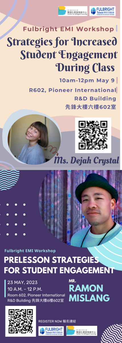 國立臺北科技大學Fulbright EMI Workshops